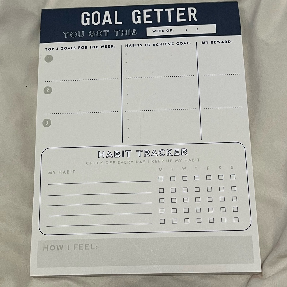 Goal Getter habit tracker 3 for 30$